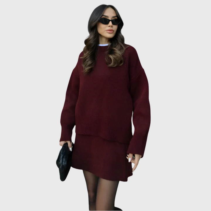 Amanda - Cozy Knit Set