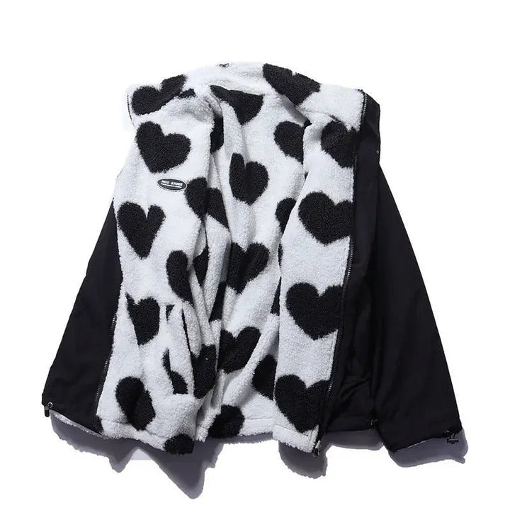 Naomi - Reversible Heart Jacket
