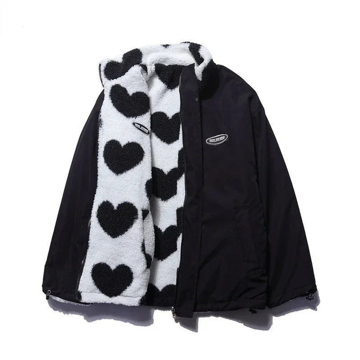 Naomi - Reversible Heart Jacket