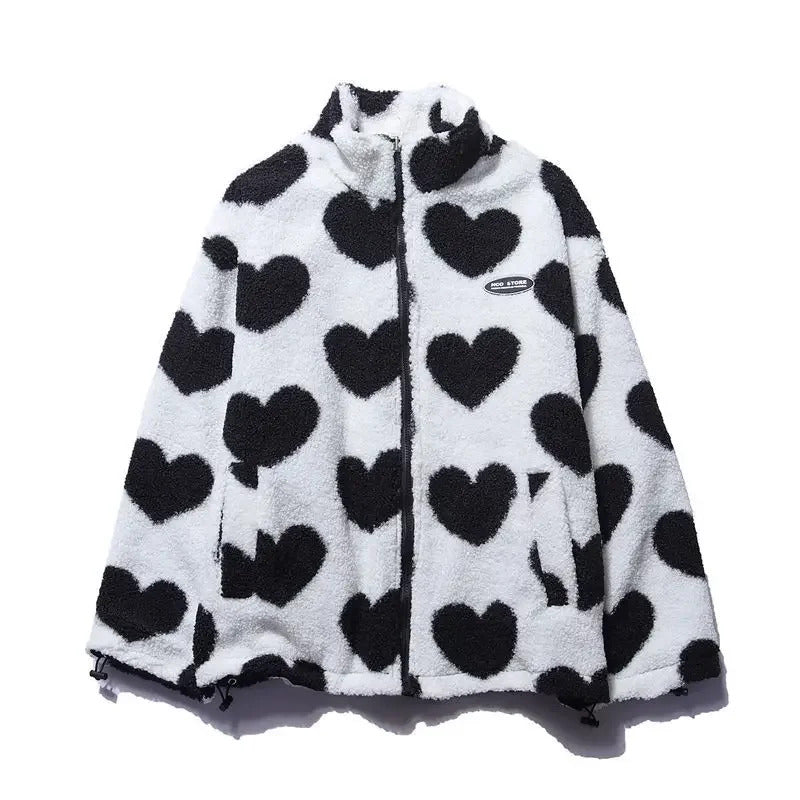 Naomi - Reversible Heart Jacket