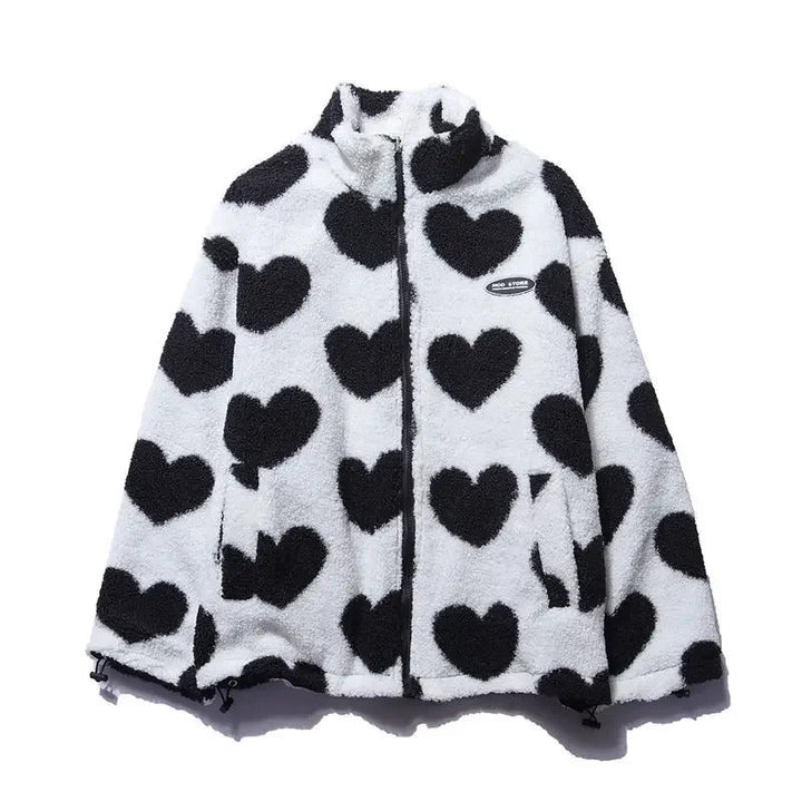 Naomi - Reversible Heart Jacket