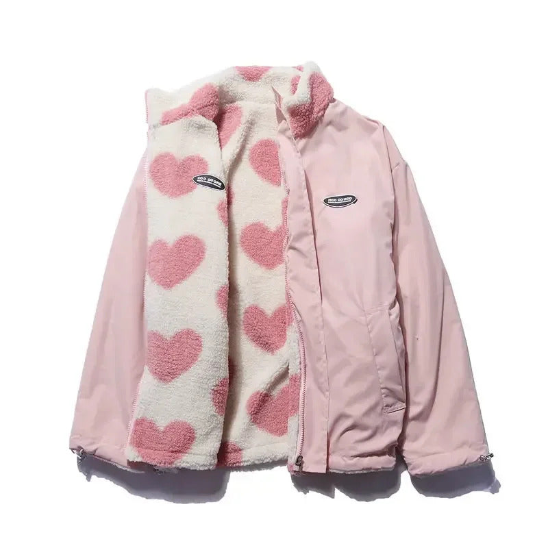 Naomi - Reversible Heart Jacket