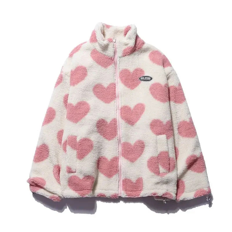 Naomi - Reversible Heart Jacket