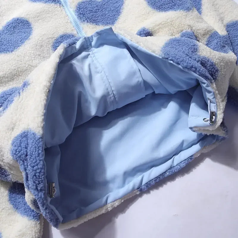 Naomi - Reversible Heart Jacket